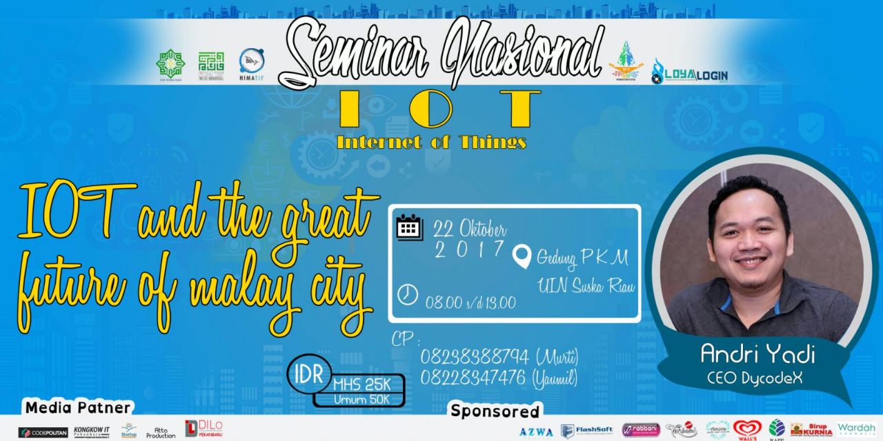 Seminar Nasional : IoT and The Great Future of Malay City