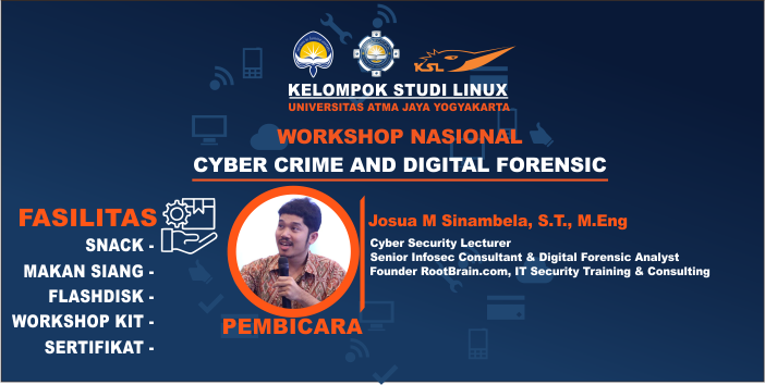 Workshop Nasional Cyber Crime and Digital Forensic