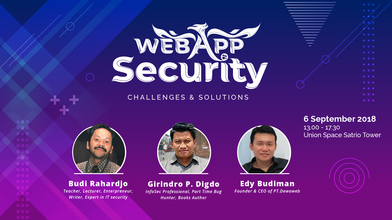 Dewatalks 2018: Web App Security